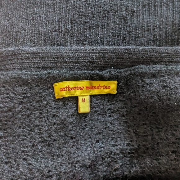 Y2K Catherine Malandrino Black Halter Top - Picture 6 of 7